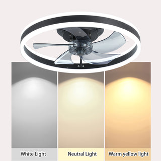 Ceiling Fan with Lights Dimmable Led