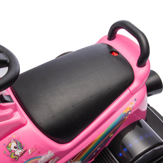 12V Kids Ride On Motor Bumper Car,integrating system,Rotate 360 degrees in place,Collision triggers sound effects and lights,Four-wheel waterfall light,Cute appearance design for kids aged 3-5.