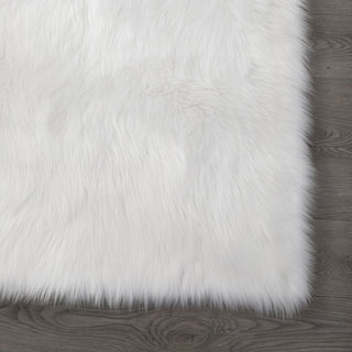 Cozy Collection Ultra Soft Fluffy Faux Fur Sheepskin Area Rug