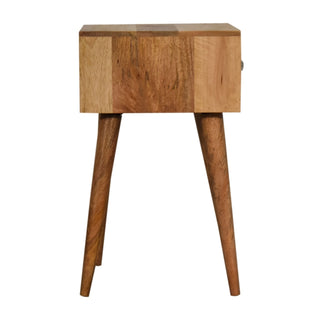 Artisan Furniture Solid Wood Mini Bone Inlay Bedside