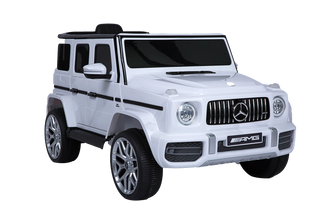 licensed Mercedes-Benz G63 Kids Ride On Car,kids Electric Car with Remote Control 12V licensed children car Motorized Vehicles for Girls,Boys,gift , Music, Horn, Spring Suspension, Safety Lock