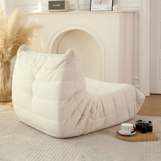 No Installation Bean Bag Chair Big Beanbag Chair for Adults Bean Bag Lounger Foam Chair for Home, Apartment, Living room or Gaming Venue Sofa in a box