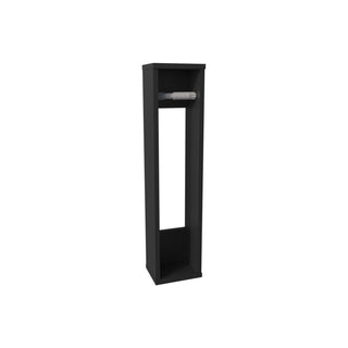 Shelf 28" H, with 2 Shelves, Black