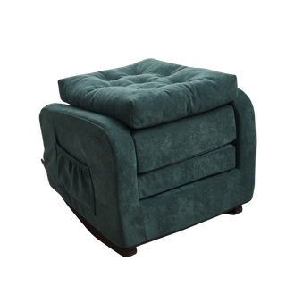 Accent Chair TV Chair, Living Room Chair, Lazy Recliner Comfortable Fabric Leisure Sofa, Modern High Back Armchair