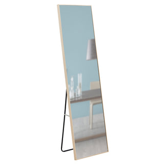 Solid Oak Wood Frame Mirror (60in. x 17.3in.) Suitable for Dressing, Bedroom Entrances, Decorative Mirror, and Clothing Store.