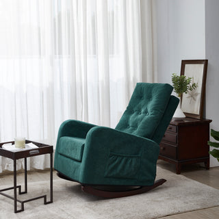 Accent Chair TV Chair, Living Room Chair, Lazy Recliner Comfortable Fabric Leisure Sofa, Modern High Back Armchair