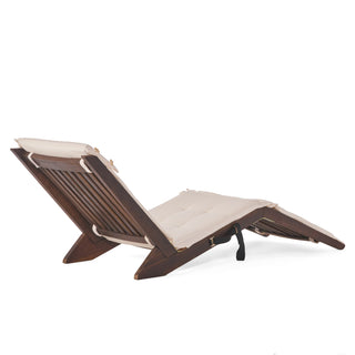 SONORA WOOD FOLDING LOUNGER