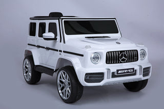 licensed Mercedes-Benz G63 Kids Ride On Car,kids Electric Car with Remote Control 12V licensed children car Motorized Vehicles for Girls,Boys,gift , Music, Horn, Spring Suspension, Safety Lock