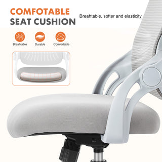 Sweetcrispy Ergonomic Mesh Office Desk Chair with Lumbar Support