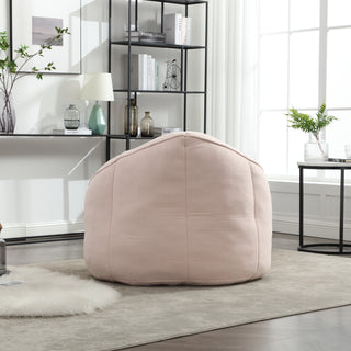 Bedding Bean Bag Sofa Chair High Pressure Foam Bean Bag Chair Adult Material with Padded Foam Padding Compressed Bean Bag With Footrest