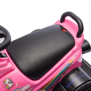 12V Kids Ride On Motor Bumper Car,integrating system,Rotate 360 degrees in place,Collision triggers sound effects and lights,Four-wheel waterfall light,Cute appearance design for kids aged 3-5.