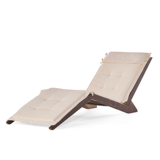 SONORA WOOD FOLDING LOUNGER