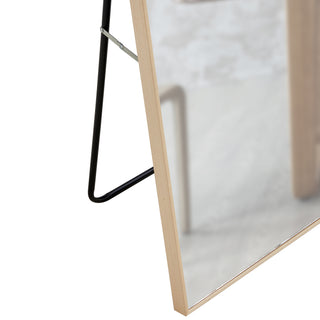 Solid Oak Wood Frame Mirror (60in. x 17.3in.) Suitable for Dressing, Bedroom Entrances, Decorative Mirror, and Clothing Store.