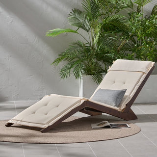 SONORA WOOD FOLDING LOUNGER