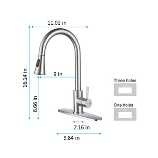 Kitchen Faucet with Pull Out Sprayer