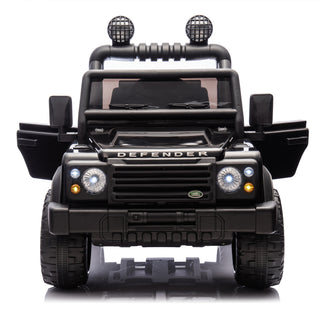 Licensed 2015 Land Rover Defender 90, 24V Kids Ride-On xxl Car with Parental Control, 2wd, Four-Wheel Suspension, Bluetooth, mp3, Led Lights, 1.86-3.11mph, for Kids 3-7