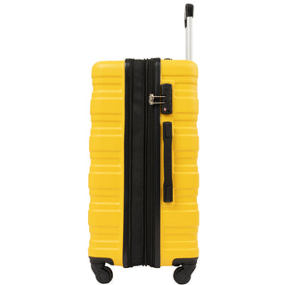 Luggage with TSA Lock Spinner Wheels Hardside Expandable Luggage Travel Suitcase Check In Luggage ABS 24"