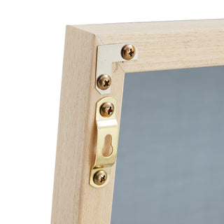 Solid Oak Wood Frame Mirror (60in. x 17.3in.) Suitable for Dressing, Bedroom Entrances, Decorative Mirror, and Clothing Store.