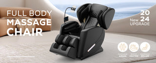 2024 Full Body Massage Chair Recliner with Zero Gravity, Full Body Air Pressure