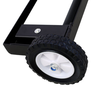 24in Rolling Magnetic Sweeper, Heavy Duty Push-Type with Release, 100 lb Capacity