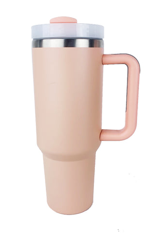 Stainless Steel Tumbler w/straw