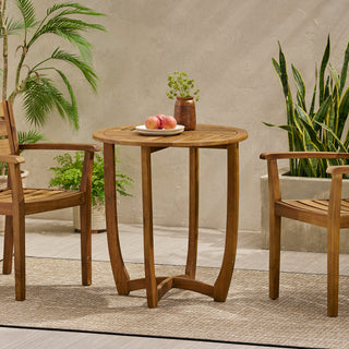 HERMOSA 27.5'' CIRCULAR WOOD TABLE