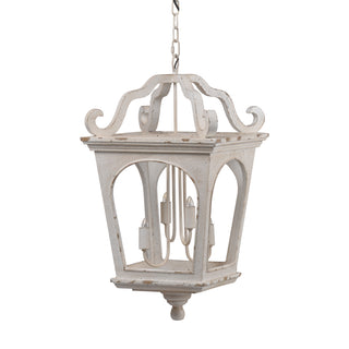 Illuminate your space with the elegant charm of this 4-Light Wood Chandelier. Perfect for the kitchen, dining room, foyer, or entryway, this hanging light fixture features a beautiful wooden frame with a rustic, yet modern appeal. The adjustable chain allows you to customize the hanging height to fit your space, providing versatility in placement.

This chandelier is designed to accommodate four bulbs (bulbs not included), offering ample lighting while enhancing the ambiance of any room. Its stylish blend o