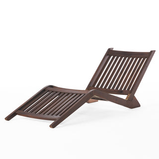 SONORA WOOD FOLDING LOUNGER