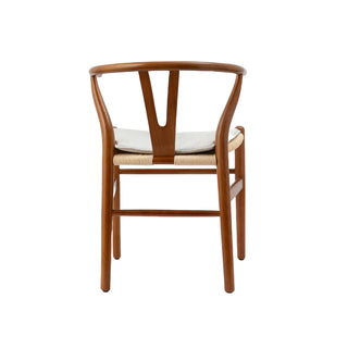 Wishbone Chairs for Dining Room,Soild Wood Weave Dining Chair,Armchair,Fully Assembled,Set of 2