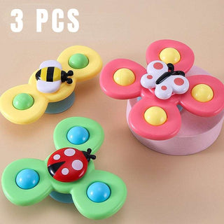 Baby Bath Spinner Suction Cup Toys - Educational Toy