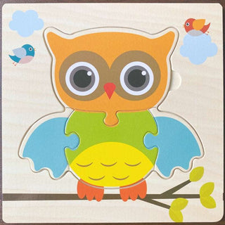 3D Wooden Animal Puzzles - Educational Toy