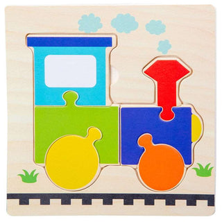 3D Wooden Animal Puzzles - Educational Toy