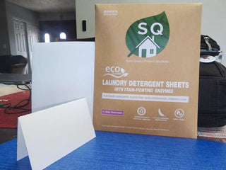 SQ Eco Laundry Strips - Rose Bush 160 loads / 80 sheets (4 Boxes)