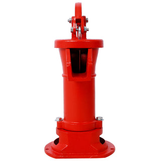 Operated 25 ft. Antique Pitcher Hand Water Pump, Red