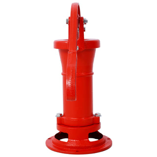 Operated 25 ft. Antique Pitcher Hand Water Pump, Red