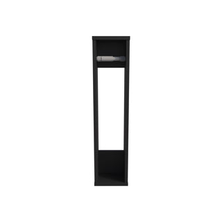 Shelf 28" H, with 2 Shelves, Black