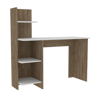 Tecoa Writing Desk, Four Shelves