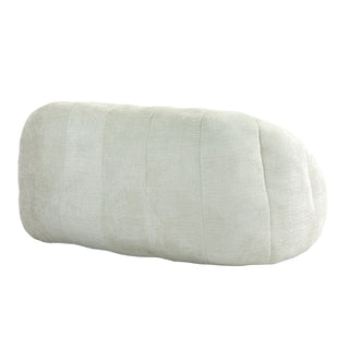 Relax in style with the COOLMORE Bean Bag Sofa Lazy Sofa, designed for ultimate comfort and durability. Featuring a high-back design, this bean bag chair offers exceptional support for both adults and kids. Perfect for indoor and outdoor use, it serves as an accent floor lounge chair, adding a modern touch to any space. Made with soft and breathable white chenille fabric, the sofa provides a cozy seating experience for lounging, reading, or watching TV. Its versatile design ensures it blends seamlessly into