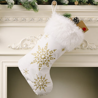 Snowflake Christmas Stocking