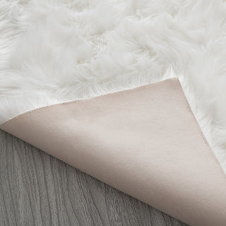 Cozy Collection Ultra Soft Fluffy Faux Fur Sheepskin Area Rug