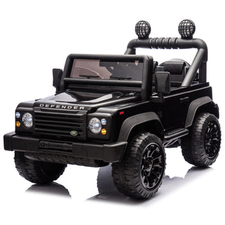 Licensed 2015 Land Rover Defender 90, 24V Kids Ride-On xxl Car with Parental Control, 2wd, Four-Wheel Suspension, Bluetooth, mp3, Led Lights, 1.86-3.11mph, for Kids 3-7