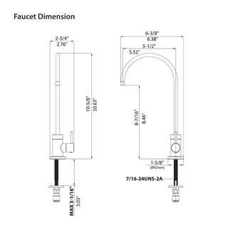 Kitchen Water Filter Faucet, Drinking Water Faucet