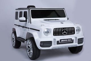 licensed Mercedes-Benz G63 Kids Ride On Car,kids Electric Car with Remote Control 12V licensed children car Motorized Vehicles for Girls,Boys,gift , Music, Horn, Spring Suspension, Safety Lock