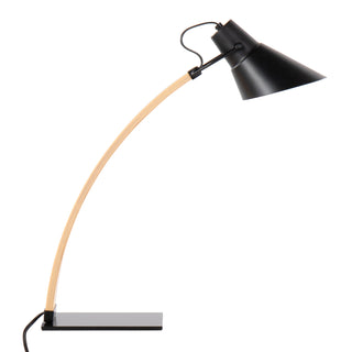 Brighten up your space with the sleek and stylish Noah Contemporary Table Lamp by LumiSource. Featuring a striking combination of natural wood and black metal, this table lamp brings a modern, industrial vibe to any room. Whether placed on your nightstand, desk, or side table, the Noah Table Lamp adds a touch of elegance and sophistication to your home décor.

The lamp’s clean lines and minimalist design make it a versatile choice for any living room, bedroom, or office. Its combination of natural materials