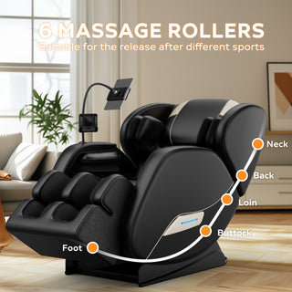 2024 Full Body Massage Chair Massage Recliner with Zero Gravity, Full Body Air Pressure