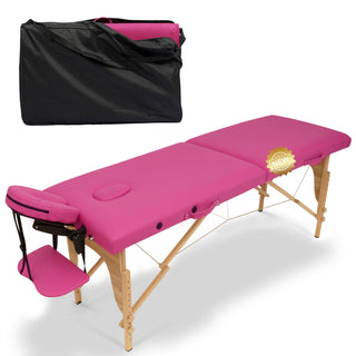 Massage Table Portable Massage Bed Lash Bed with Carrying Case SPA Table Height Adjustable, Salon Bed Face Cradle Bed