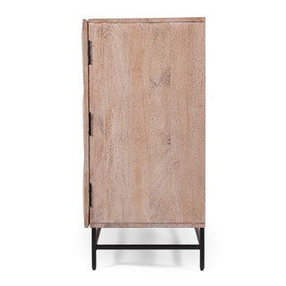 Geometry Cabinet - Modern Storage Cabinet with Geometric Design, Stylish Storage Solution for Home or Office