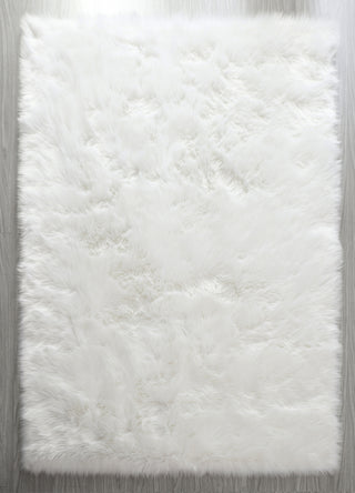 Cozy Collection Ultra Soft Fluffy Faux Fur Sheepskin Area Rug