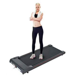 Portable Under Desk Treadmill with Brushless Motor, 300 lb Capacity, 0.5 to 4.0 MPH Walking Pad for Home Office & Fitness