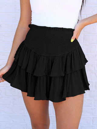 Women's Casual Fashion All-Match Cake Short Skirt